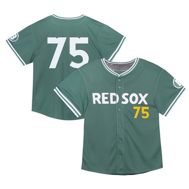 Green Wyatt Olds Toddler Boston Red Sox 2025 City Connect Jersey - Limited