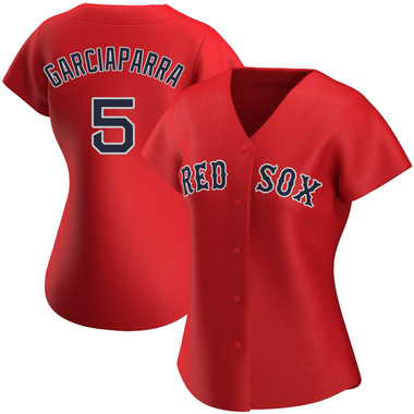Red Nomar Garciaparra Women's Boston Red Sox Alternate Jersey - Replica Plus Size