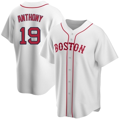 White Roman Anthony Youth Boston Red Sox Alternate Jersey - Replica